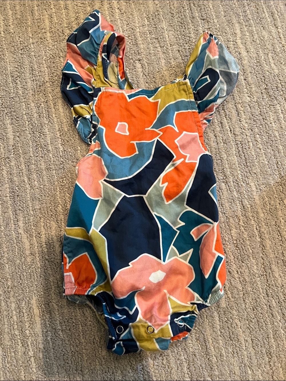 Anthem of the Ants Floral Romper size 12 months